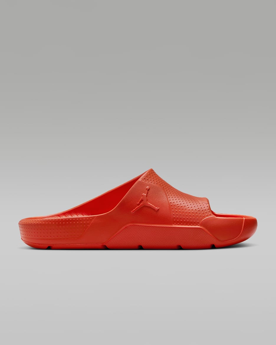 Red jordan slides new arrivals